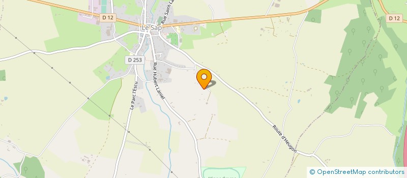 localisation de l'entreprise SOLOTRANS à LA FERTE-EN-OUCHE