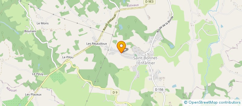 localisation de l'entreprise SOLOVEMATE à SAINT BONNET L'ENFANTIER