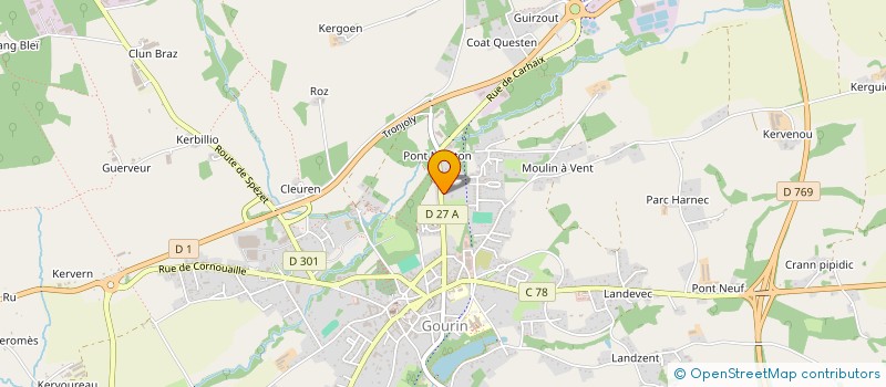 localisation de l'entreprise SOLOVI  GOURIN