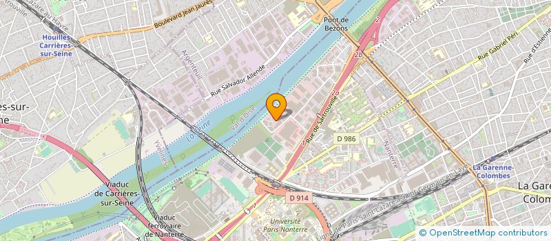 localisation de l'entreprise SOLOXY TRAVAUX INDUSTRIELS-DEMANTELEMENT à NANTERRE
