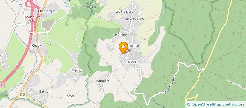 localisation de l'entreprise SOLPACK  QUINTAL