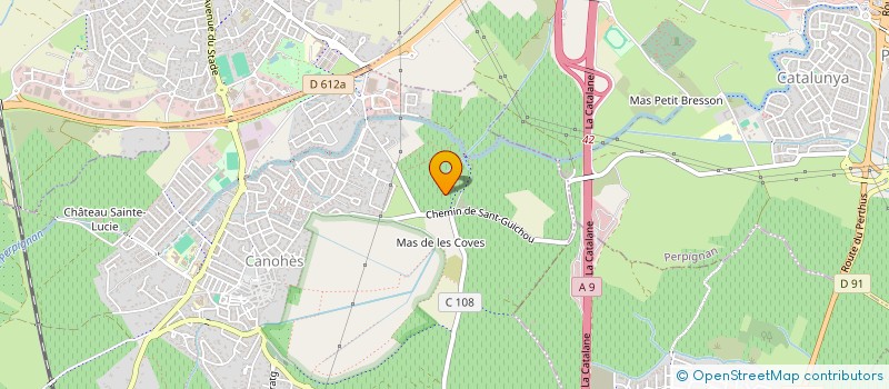 localisation de l'entreprise SOLPER  CANOHES