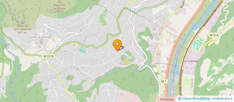 localisation de l'entreprise SOLPI  SAINT-JEANNET