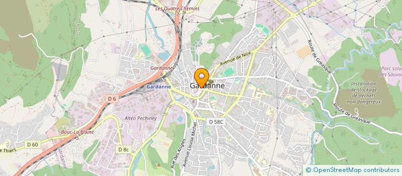 localisation de l'entreprise SOLR PLUS à GARDANNE