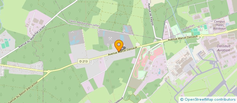 localisation de l'entreprise SOLRAC FRANCE SARL à MERIGNAC