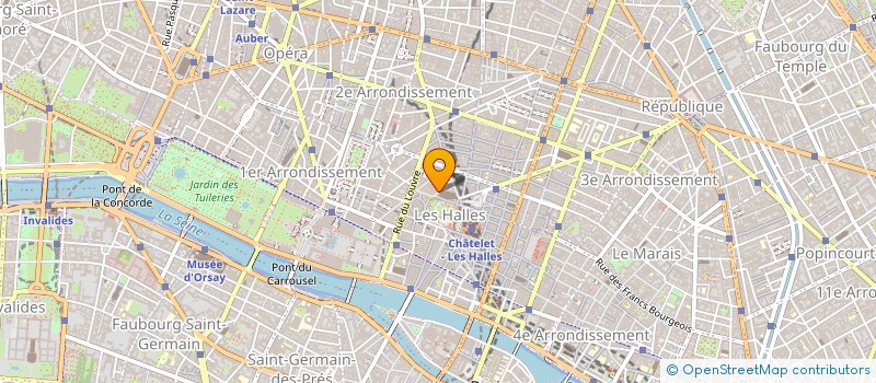localisation de l'entreprise SOLRESINE à PARIS