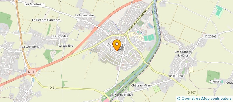 localisation de l'entreprise SOLRHEA  DOMPIERRE-SUR-MER