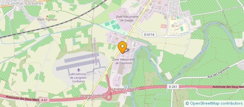 localisation de l'entreprise SOLS 11  LEZIGNAN-CORBIERES