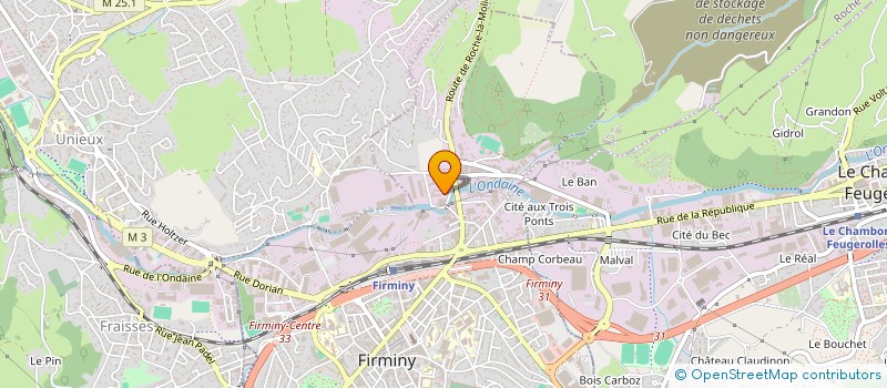 localisation de l'entreprise SOLS AND DESIGN  FIRMINY