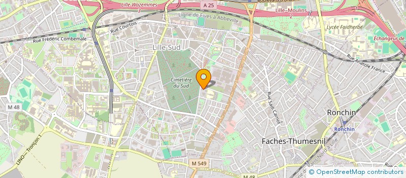 localisation de l'entreprise SOLS CONFORTS à LILLE