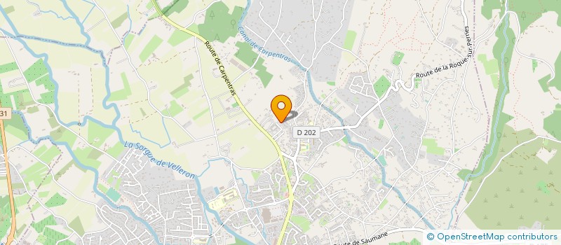 localisation de l'entreprise SOLS ET MURS DE PROVENCE  LORIOL-DU-COMTAT