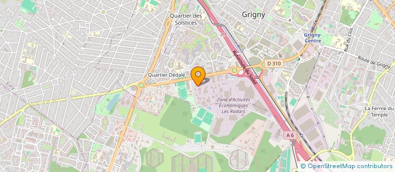 localisation de l'entreprise SOLS EXPRESS à GRIGNY