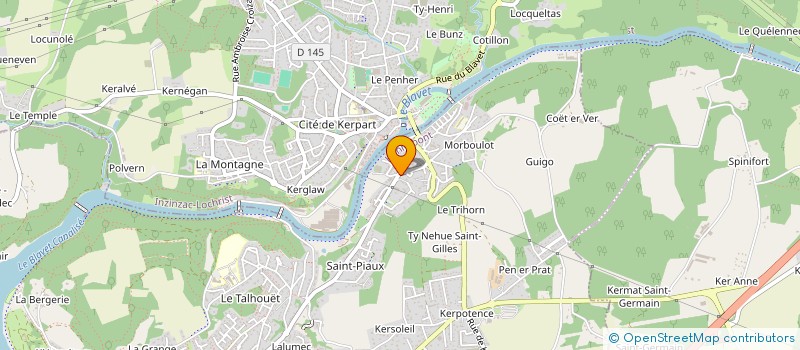 localisation de l'entreprise SOLS & FRUITS à HENNEBONT