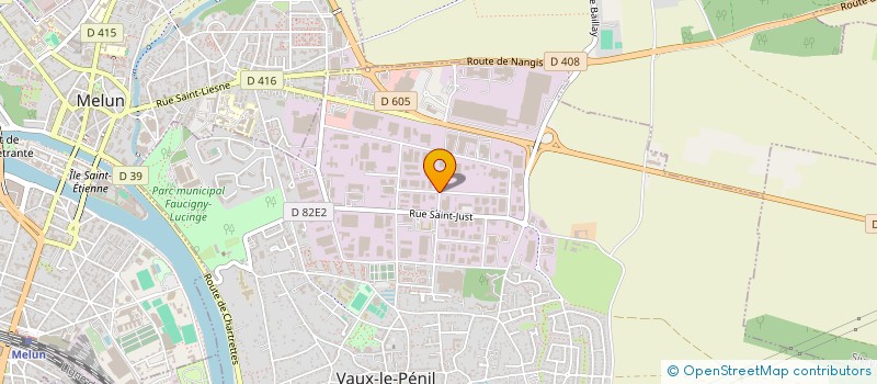 localisation de l'entreprise SOLS ILE DE FRANCE à VAUX-LE-PENIL