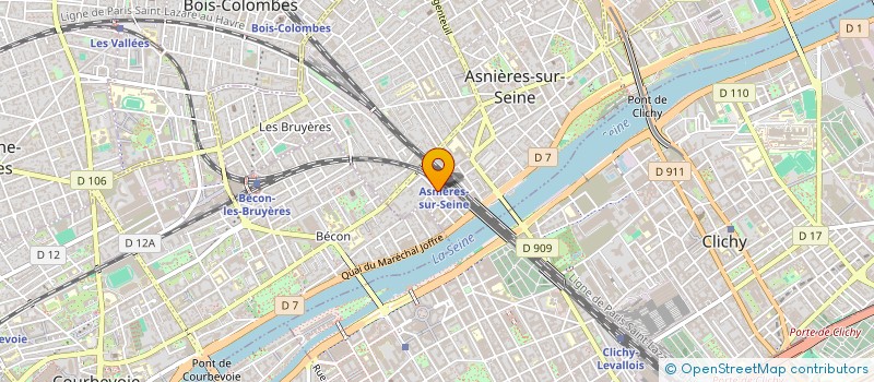 localisation de l'entreprise SOLS INDUSTRIELS 92 à ASNIERES-SUR-SEINE