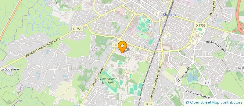 localisation de l'entreprise SOLS INDUSTRIELS DE L'ATLANTIQUE à CHALLANS