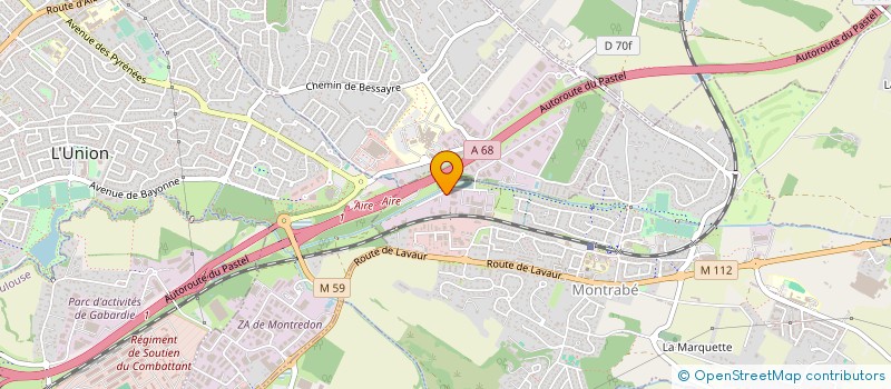 localisation de l'entreprise SOLS MIDI PYRENEES à MONTRABE