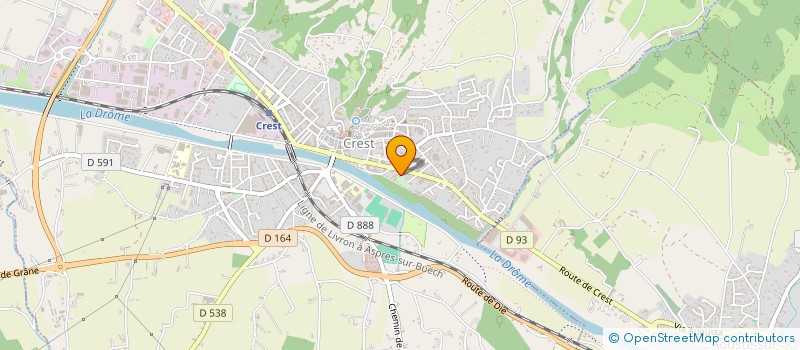localisation de l'entreprise SOLS PAYSANS SAS à CREST