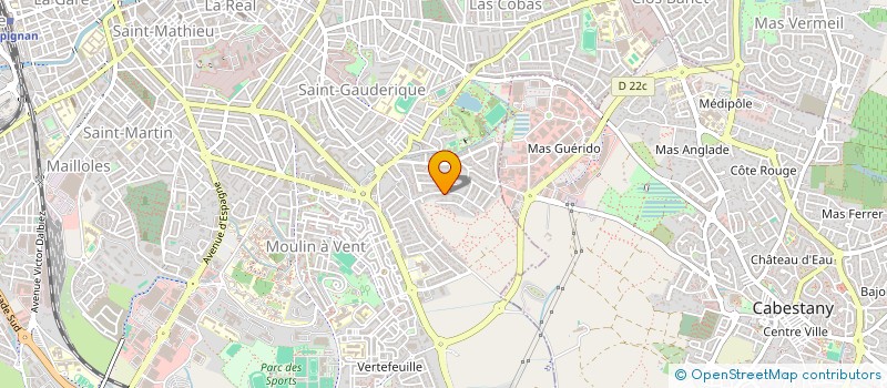 localisation de l'entreprise SOLS SYSTEMS  PERPIGNAN