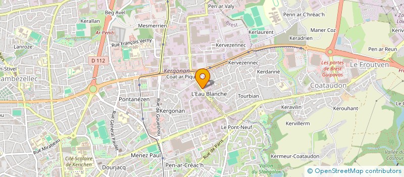 localisation de l'entreprise SOLS & TECHNIQUES à BREST