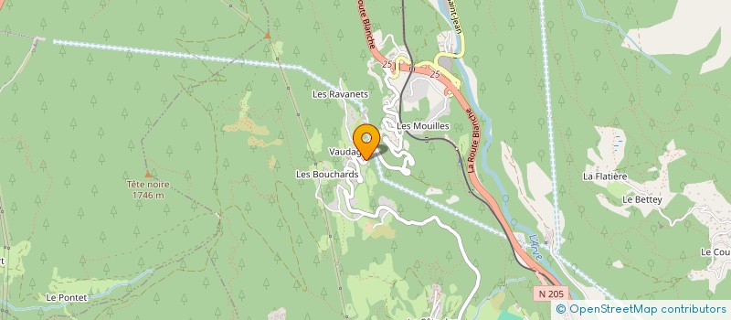 localisation de l'entreprise SOLSACAPUCES  LES HOUCHES