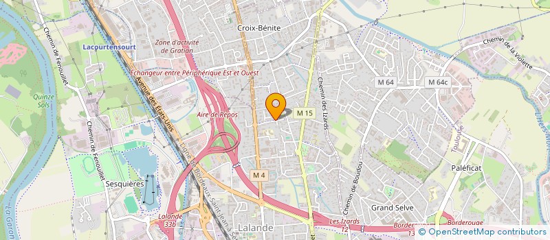 localisation de l'entreprise SOLSKIN 6  TOULOUSE