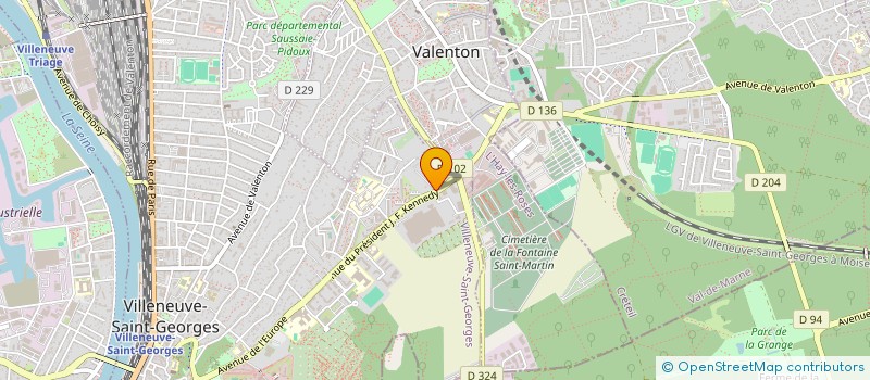 localisation de l'entreprise SOLSOTORES à VILLENEUVE-SAINT-GEORGES