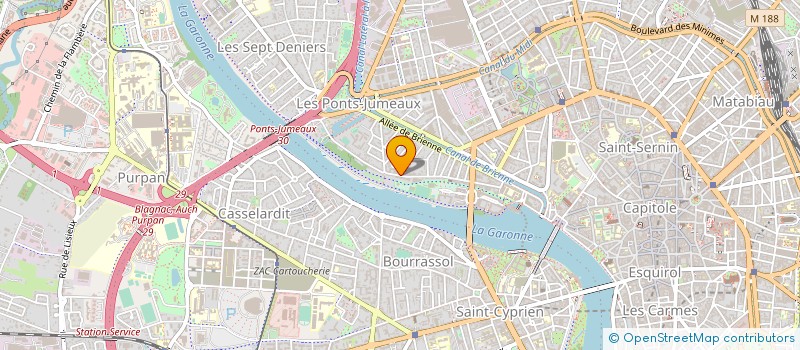 localisation de l'entreprise SOLSTICE à TOULOUSE