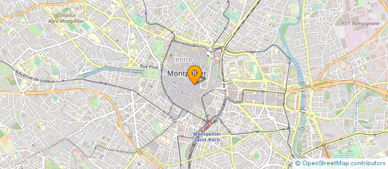 localisation de l'entreprise SOLSTICE à MONTPELLIER