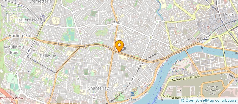 localisation de l'entreprise SOLSTICE à NANTES