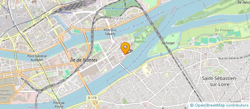 localisation de l'entreprise SOLSTICE à NANTES