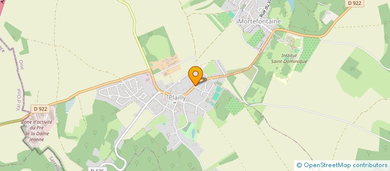 localisation de l'entreprise SOLSTICE  PLAILLY