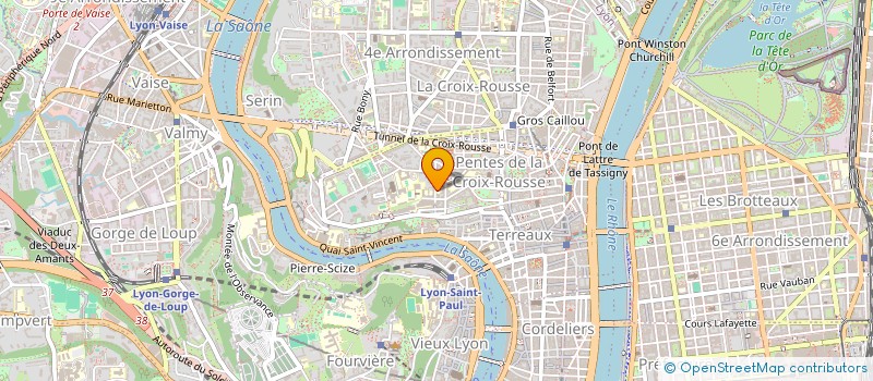 localisation de l'entreprise SOLSTICE à LYON