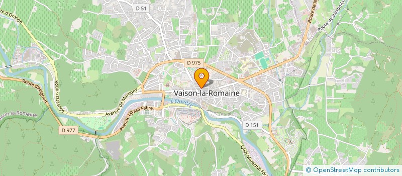 localisation de l'entreprise SOLSTICE ARCHITECTURE  VAISON-LA-ROMAINE