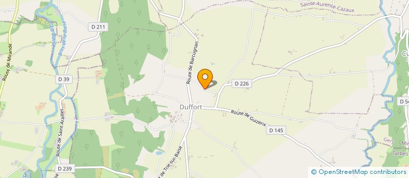 localisation de l'entreprise SOLSTICE DE NAVARRE  AUX AUSSAT