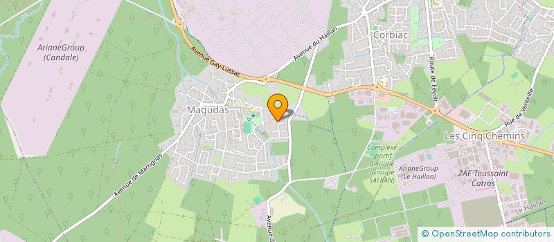 localisation de l'entreprise SOLSTICE HOLDING  SAINT MEDARD EN JALLES