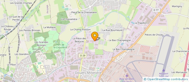 localisation de l'entreprise SOLSTIS à NOTRE-DAME-D'OE