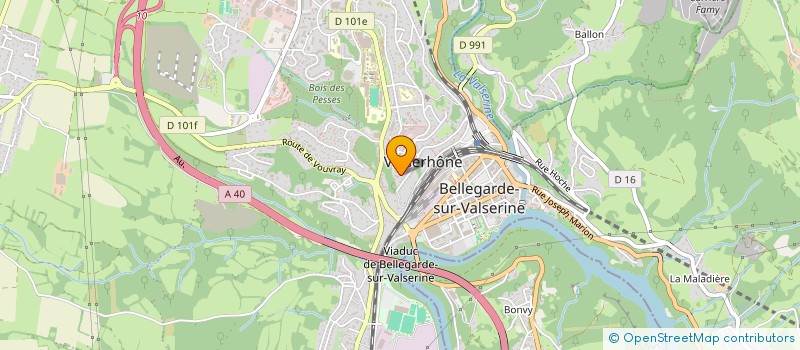 localisation de l'entreprise SOLSUN CONSEIL à VALSERHONE