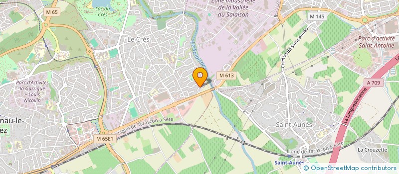 localisation de l'entreprise SOLSYS à LE CRES