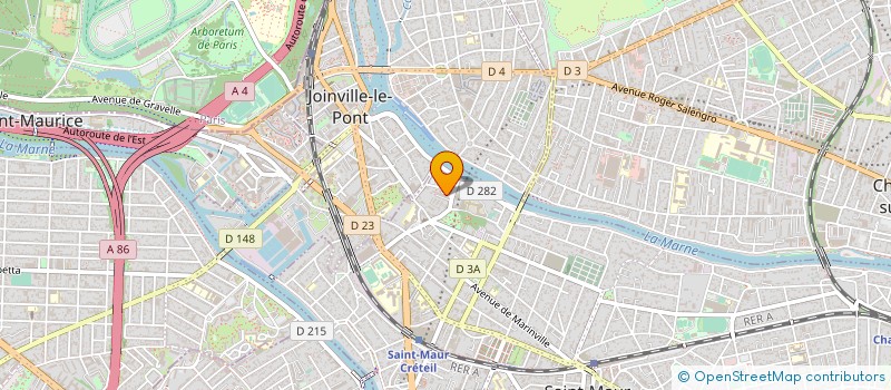 localisation de l'entreprise SOLSYS CONSULTING à SAINT-MAUR-DES-FOSSES