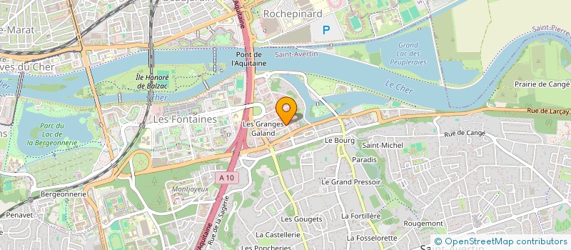localisation de l'entreprise SOLSYS - SOLUTIONS SYSTEMES à SAINT-AVERTIN
