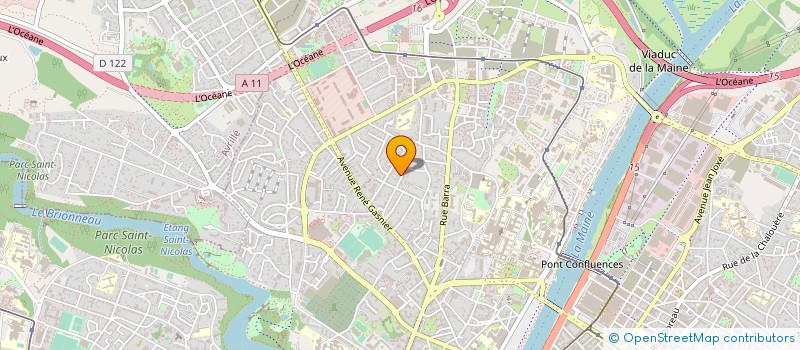 localisation de l'entreprise SOLTAIS à ANGERS