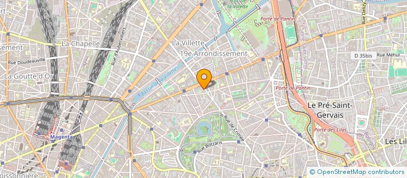 localisation de l'entreprise SOLTANA  PARIS