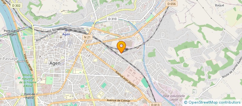 localisation de l'entreprise SOLTANE à AGEN