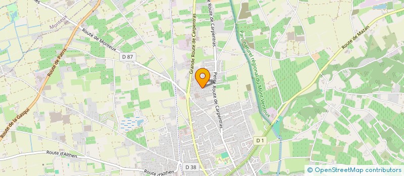 localisation de l'entreprise SOLTEC à ALTHEN-DES-PALUDS