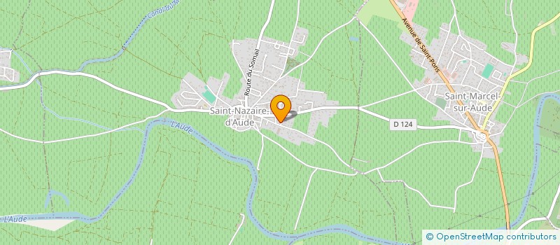 localisation de l'entreprise SOLTER à SAINT-NAZAIRE-D'AUDE