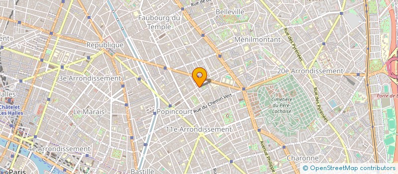 localisation de l'entreprise SOLTERPAIN à PARIS