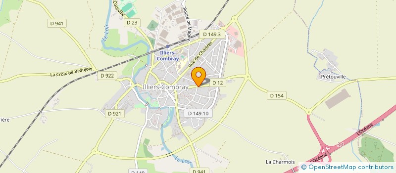 localisation de l'entreprise SOLTHA à BAILLEAU-LE-PIN
