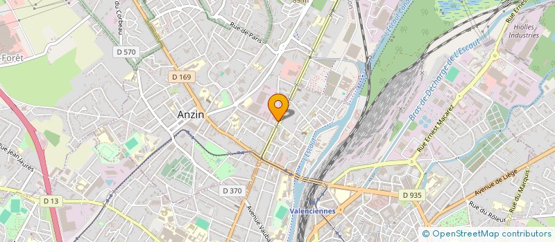 localisation de l'entreprise SOLTHEA NORD à ANZIN