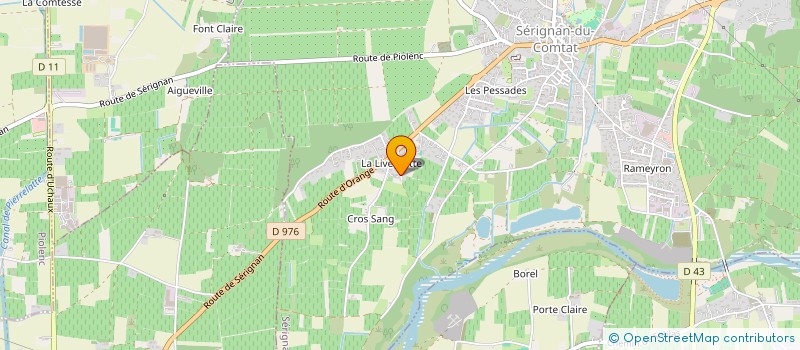 localisation de l'entreprise SOLTI 24  SERIGNAN-DU-COMTAT